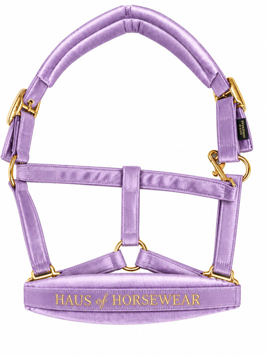 Belle Satin and Velvet Headcollar