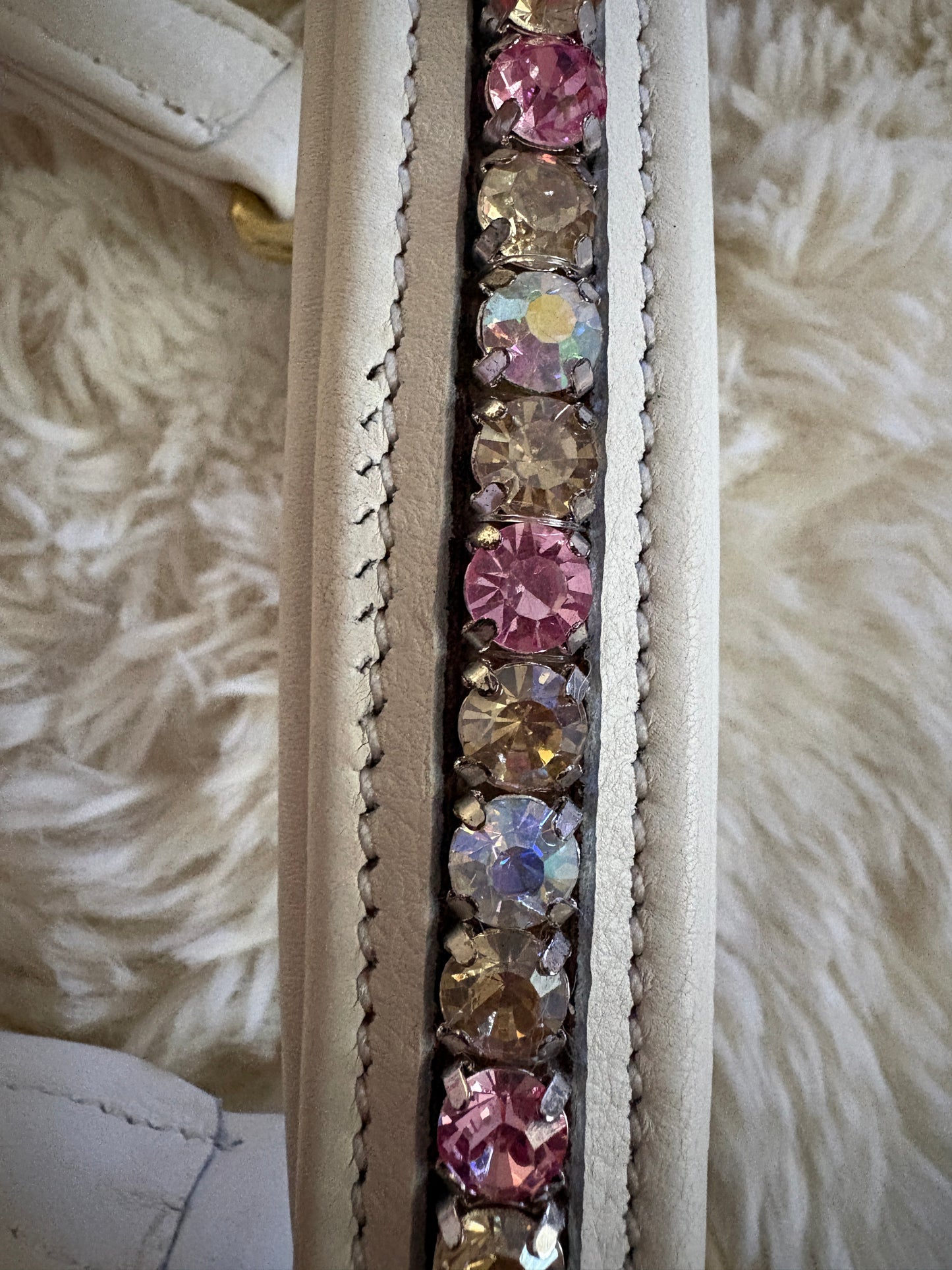 Signature Leather Crystal Headcollar