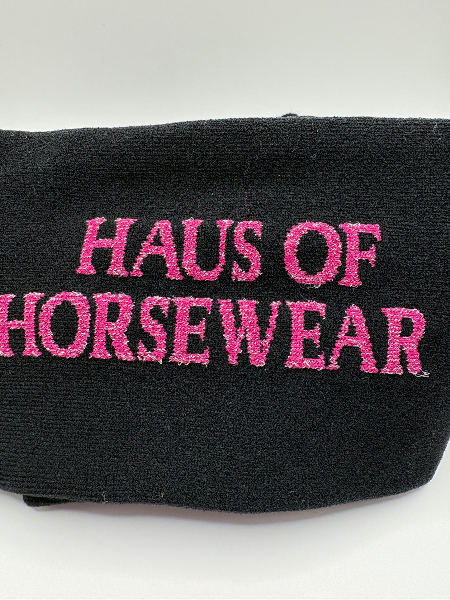 Haus of Horsewear Black riding socks