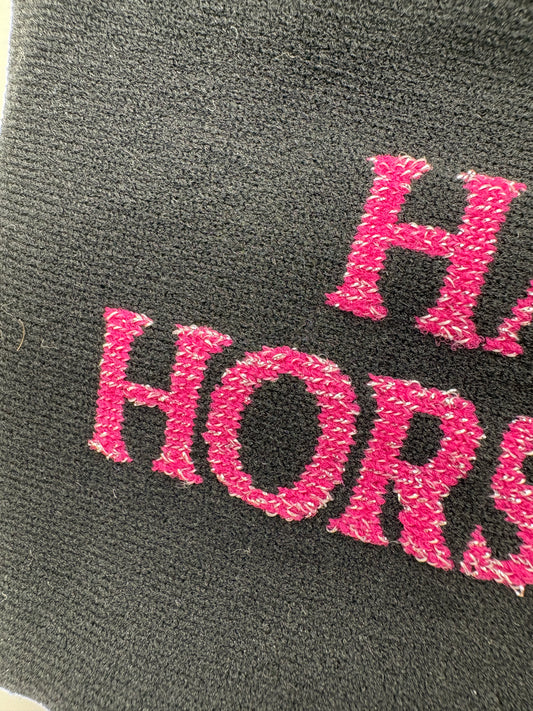 Haus of Horsewear Black riding socks