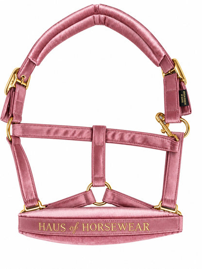 Belle Satin and Velvet Headcollar
