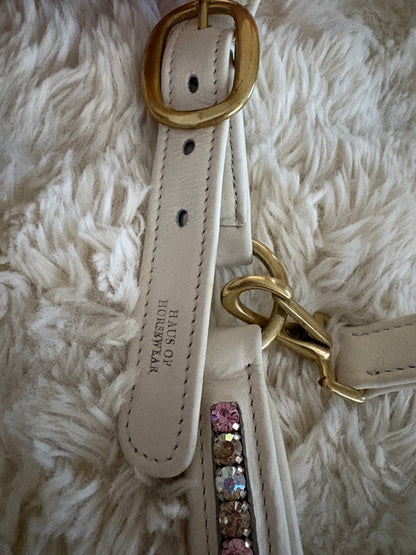Signature Leather Crystal Headcollar