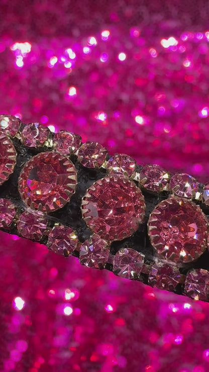 Haus of Horsewear ‘Posey’ Three Row Crystal Browband