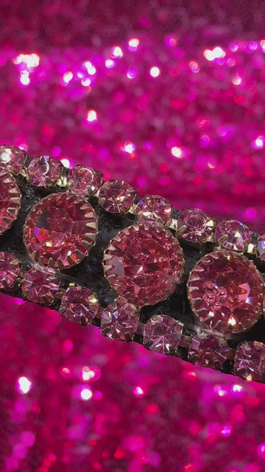 Haus of Horsewear ‘Posey’ Three Row Crystal Browband